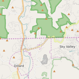 Map Of All ZIP Codes In Scaly Mountain North Carolina Updated