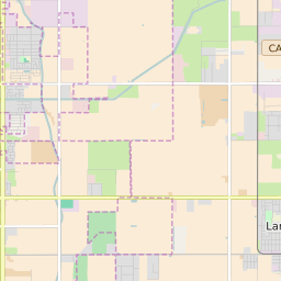 Map Of All Zip Codes In Cottonwood Kern County California Updated December