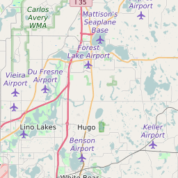 St. Paul ZIP Code Map, Minnesota