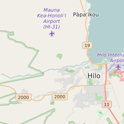 Hilo Hawaii ZIP Codes - Map and Full List