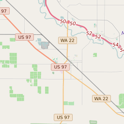 Map of All ZIP Codes in Outlook, Washington - Updated October 2022