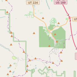 Interactive Map of Canyons School District, Middle School Title 1 Status