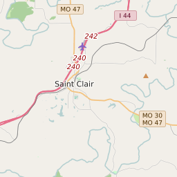 St. Clair R XIII School District Missouri Profile and Map