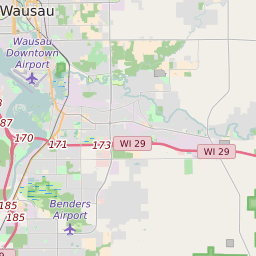 Wausau WI Map