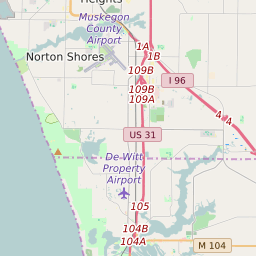 Muskegon Michigan ZIP Codes - Map and Full List