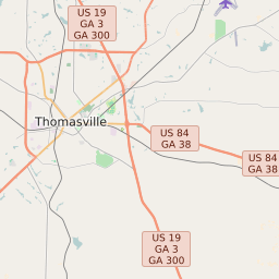 Thomasville Ga On Map Map Of All Zip Codes In Thomasville, Georgia - Updated June 2022