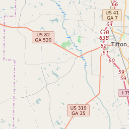 Tifton Ga Zip Code Map Map Of All Zip Codes In Tifton, Georgia - Updated June 2022