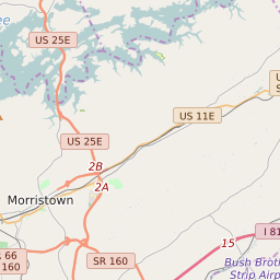 Morristown Tn Zip Code Map Map Of All Zip Codes In Morristown, Tennessee - Updated June 2022