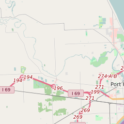 Port Huron Zip Code Map Map Of All Zip Codes In Port Huron, Michigan - Updated June 2022