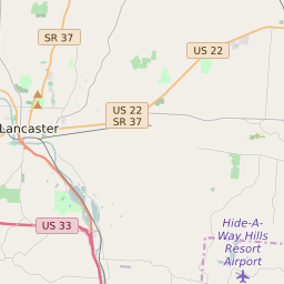 Map Of All ZIP Codes In Hide A Way Hills Ohio Updated October 2022   777 