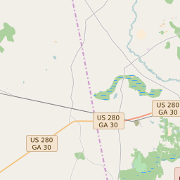 Map Of All Zip Codes In Reidsville Georgia Updated October 22