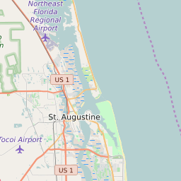 St Augustine City Limits Map Map Of All Zip Codes In St. Augustine, Florida - Updated June 2022