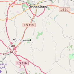 Greensburg Pa Zip Code Map Map Of All Zip Codes In Greensburg, Pennsylvania - Updated June 2022