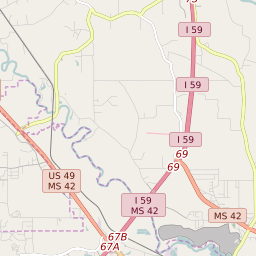 Hattiesburg Ms Zip Code Map Map Of All Zip Codes In West Hattiesburg, Mississippi - Updated June 2022