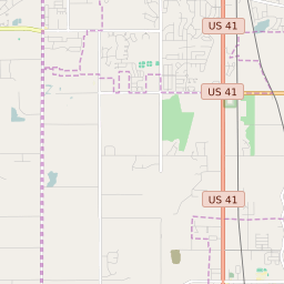 Map of All ZIP Codes in Center Township (Lake County), Indiana