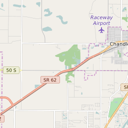 Chandler Zip Code Area Map