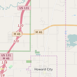 Howard City Michigan Map Map Of All Zip Codes In Howard City, Michigan - Updated June 2022