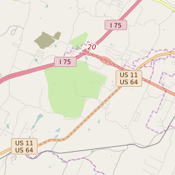 Cleveland Tn Zip Code Map Map Of All Zip Codes In South Cleveland, Tennessee - Updated June 2022