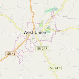 West Union Ohio Map Map Of All Zip Codes In West Union, Ohio - Updated June 2022