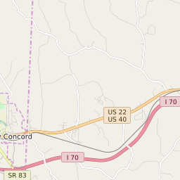 New Concord Ohio Map Map Of All Zip Codes In New Concord, Ohio - Updated June 2022