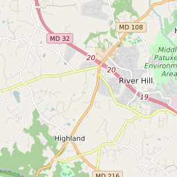 Columbia Md Zip Code Map Map Of All Zip Codes In Columbia, Maryland - Updated June 2022