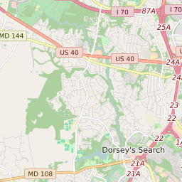 Columbia Md Zip Code Map Map Of All Zip Codes In Columbia, Maryland - Updated June 2022