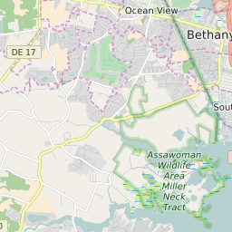 Ocean View Delaware Map Map Of All Zip Codes In Ocean View, Delaware - Updated June 2022