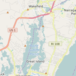 Map Of Wakefield, RI, Rhode Island, 46% OFF