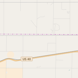 Map of All ZIP Codes in Oakley, Kansas