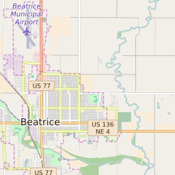 Beatrice Nebraska ZIP Codes Map and Full List