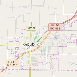 Republic, Missouri High School Attendance Zones