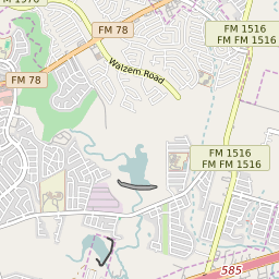 Map and Data for Randolph AFB Texas - Updated October 2022