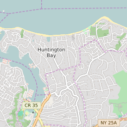 map of huntington village ny