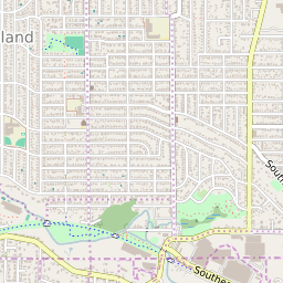 Woodstock Neighborhood Portland Map Map Of The Woodstock Neighborhood In Portland, Oregon - June 2022