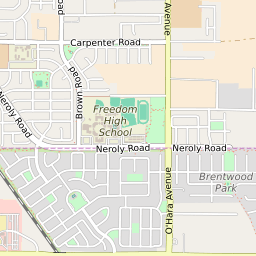 Almond Grove Elementary School Attendance Zone Map and Profile - Oakley  Union Elementary School District April 2023