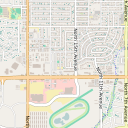 North Valley Phoenix Map Map Of The North Valley View Neighborhood In Phoenix, Arizona - June 2022