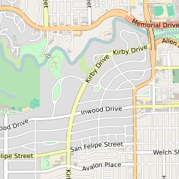 Map Of River Oaks Houston Map Of The Afton Oaks - River Oaks Neighborhood In Houston, Texas - June  2022