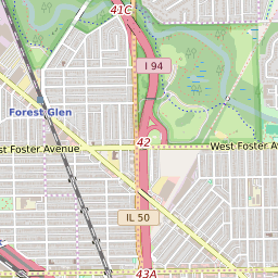 Portage Park Chicago Map Map Of The Portage Park Neighborhood In Chicago, Illinois - June 2022