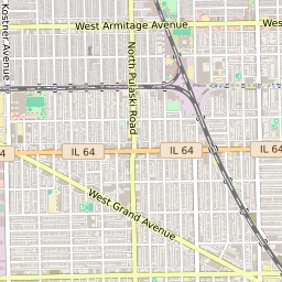 Humboldt Park Chicago Map Map Of The Humboldt Park Neighborhood In Chicago, Illinois - June 2022