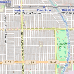 Irving Park Chicago Map Map Of The Irving Park Neighborhood In Chicago, Illinois - June 2022