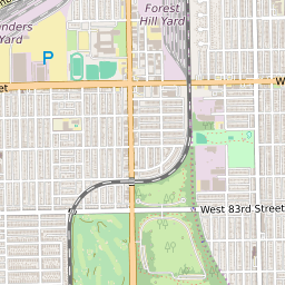 Gresham Neighborhood In Chicago Map Map Of The Auburn Gresham Neighborhood In Chicago, Illinois - June 2022