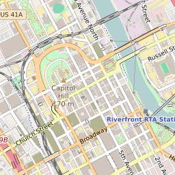 East Nashville Neighborhood Map Map Of The East Nashville Neighborhood In Nashville, Tennessee - June 2022