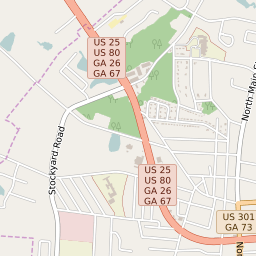 Statesboro Zip Code Map