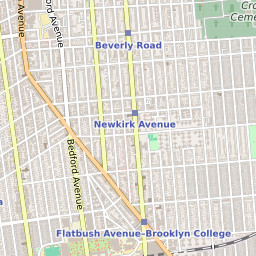 Flatbush New York Map Map Of The Flatbush Neighborhood In Brooklyn, New York - June 2022